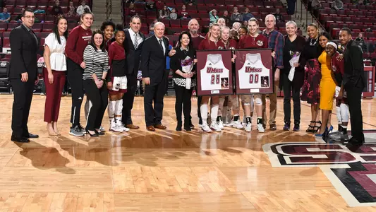 WBB Senior Day Ceremony