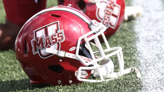 UMass Maroon Helmet