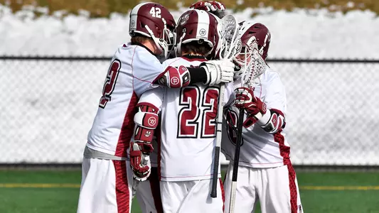 UMass celebrates Michael Biddle's goal