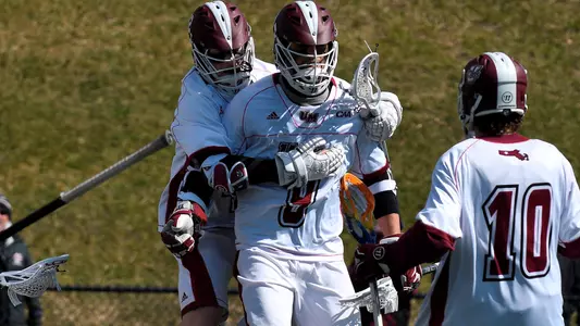 The Minutemen celebrate a goal by Ben Spencer