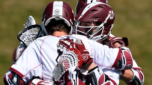 The Minutemen celebrate a Jake Lisauskas goal