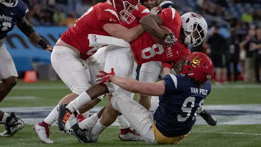 Marquis Young at the 2019 Shrine Game