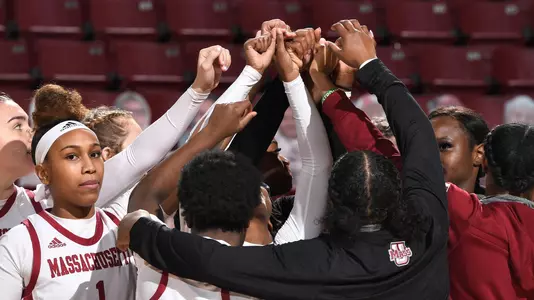 WBB Pregame Huddle vs. URI 2020-21