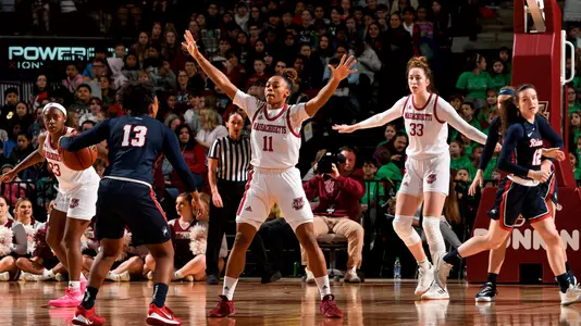 UMass WBB vs. Richmond - Jan. 29, 2020