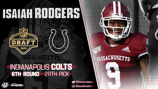 Isaiah Rodgers NFL Draft Graphic