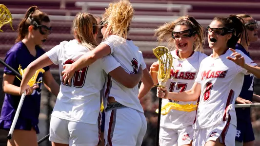 Amy Moreau Goal Celebration
