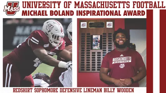 Michael Boland Inspirational Award - Billy Wooden