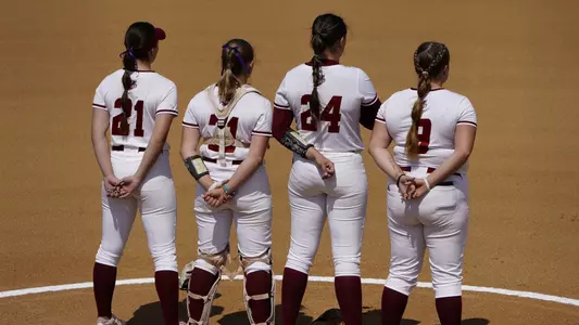 Softball National Anthem Lineup