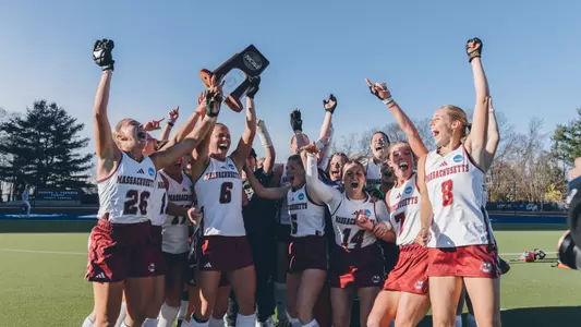 FH24 - Celebration with trophy vs. Harvard