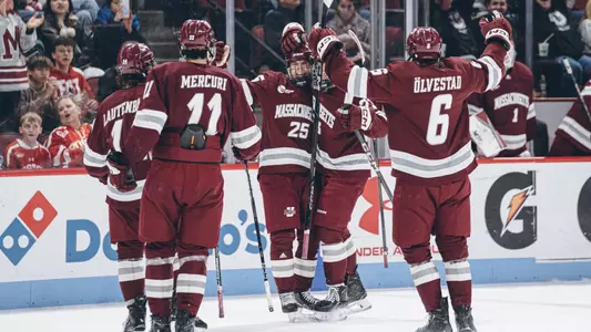 Hockey shutout win at BU