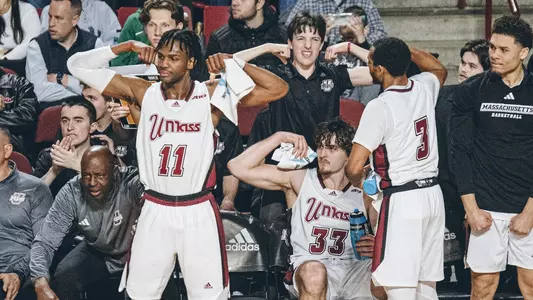 MBB23 - Bench Celebration vs URI