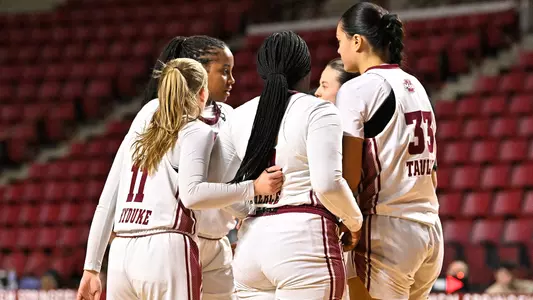 WBB Huddle 2-9