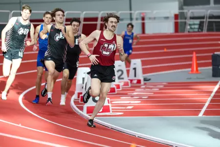 Jan. 12, 2025; Boston, Massachusetts, USA; during the 2025 UMass Flagship Indoor Invitational held at the TRACK at New Balance. Photo by Brian Foley for Foley-Photography.