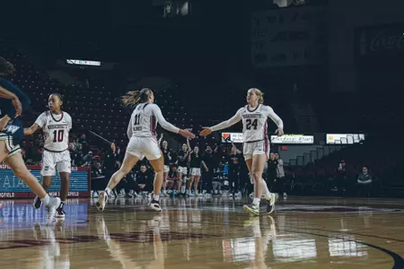 Olbrys & Palmieri high five