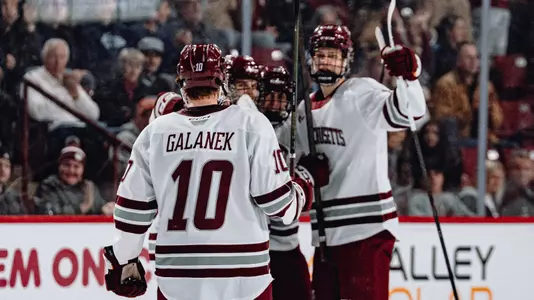 Goal celebration vs. Maine