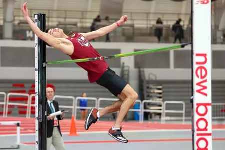Jan. 12, 2025; Boston, Massachusetts, USA; during the 2025 UMass Flagship Indoor Invitational held at the TRACK at New Balance. Photo by Brian Foley for Foley-Photography.