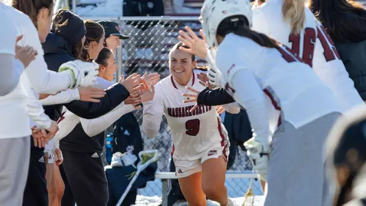WLAX25 - Lil Hancock Lineup tunnel vs LIU