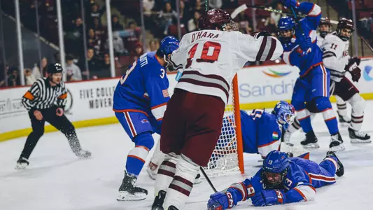Cole O'Hara scores against UMass Lowell