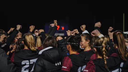 WLAX25 - Team Huddle at Holy Cross