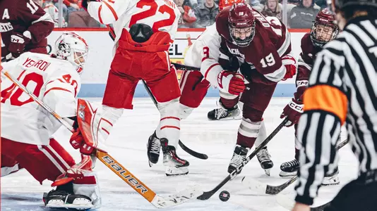 UMass at BU in Hockey East Quarterfinals