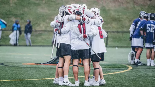 Men's Lacrosse Huddle vs. High Point