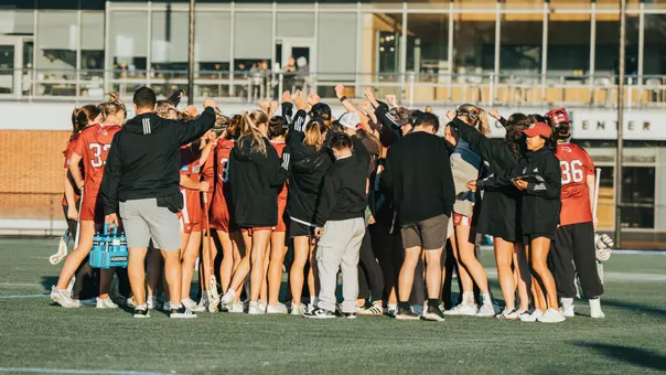 WLAX25 - Team Huddle NCAA R1 vs. Princeton