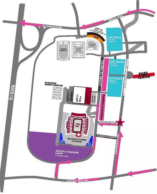 Stadium Drive Parking