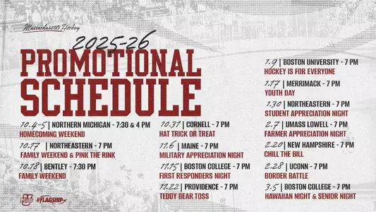 2025-26 Promo Schedule