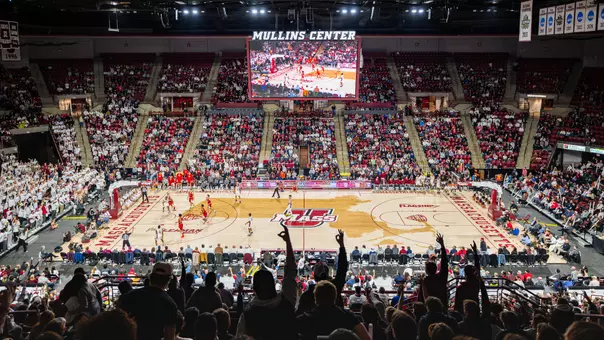 Mullins Center Packed Men's Basketball Miami Ohio