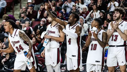 Men's Basketball Team Celebration