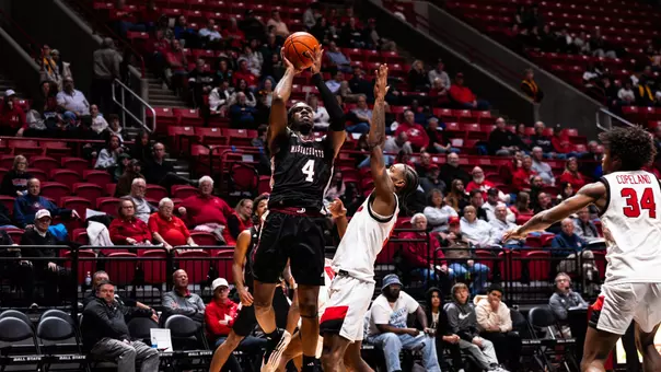 MBB26 - UMass at Ball State (Placide's three-pointer)