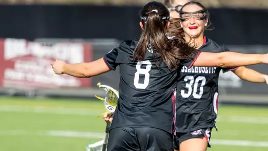 Women's Lacrosse Team Celebration