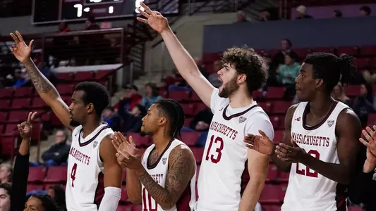 Men's Basketball Team Celebration
