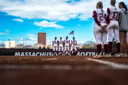 UMass Softball Pregame National Anthem