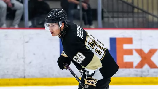 Novotny with Muskegon Lumberjacks