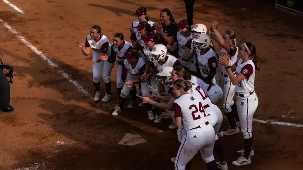 Softball Team Celebration