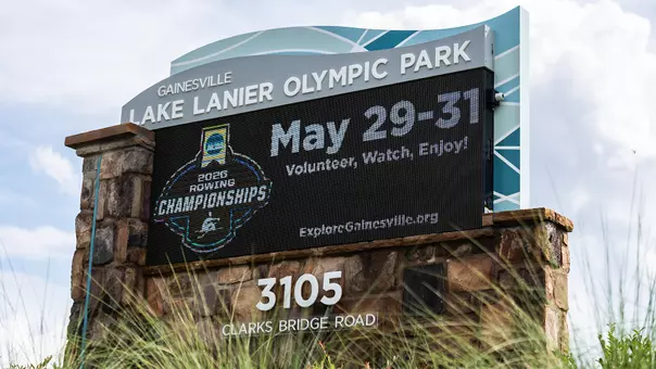 Lake Lanier Olympic Park NCAA Rowing