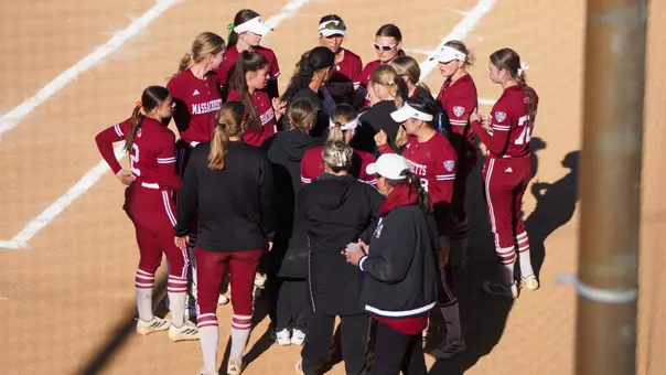 Softball Team Huddle
