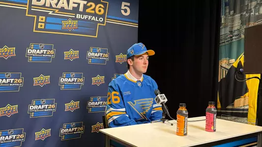 Landon Nycz Podium NHL Draft