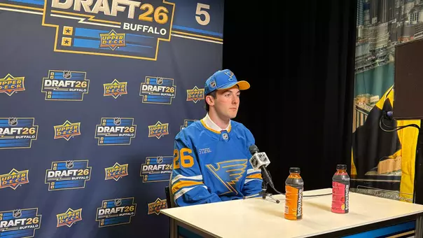 Landon Nycz Podium NHL Draft