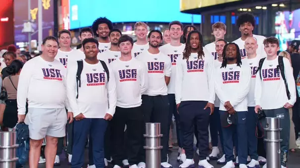 USA Team in NYC Brian Steele Christian Martin Abdullah Ahmed