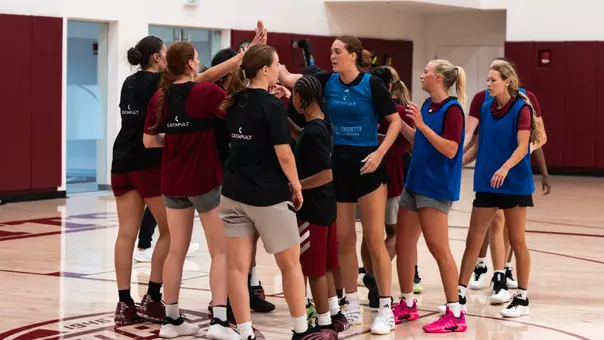 WBB Team Huddle