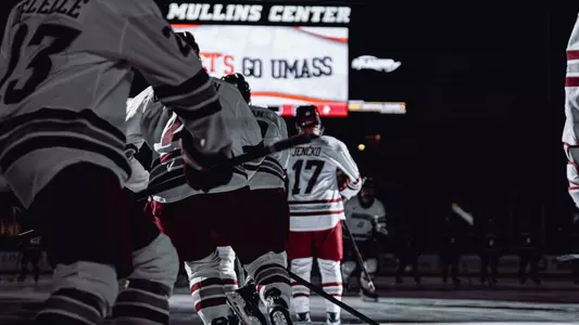 Hockey Takes The Ice At The Mullins Center