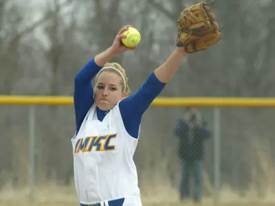UMKC Splits Doubleheader With Johnson County In Softball Action