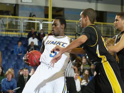 Spencer Johnson Ties The UMKC Rebound Record In 63-58 Win Over South Dakota State.