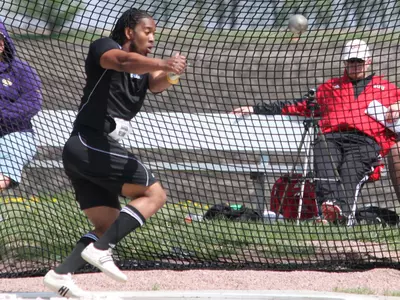 Nelson Takes Home Weight Throw Title At UCM Classic