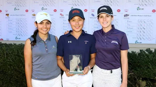 Diaz Shares Individual Title, Roos Tie for Fourth at Little Rock Classic