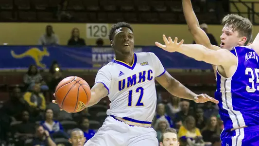 UMKC Defense Shines as Roos Outlast Drake, 68-62