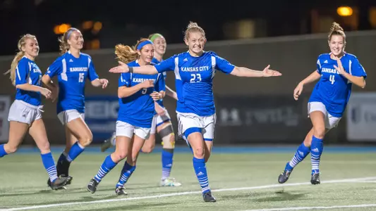 UMKC Routs Runners in WAC Semifinals, 4-0