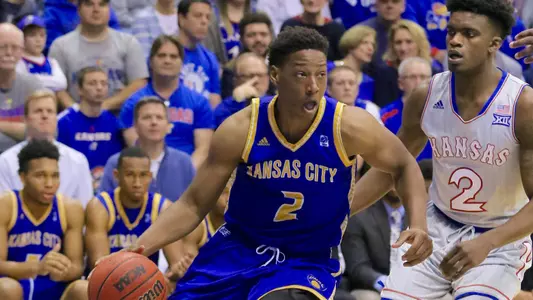 UMKC Defeated at No. 3 Kansas